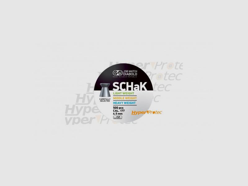 Diabolos 4,5 mm JSB Match Schak, afbeelding 1 van 2