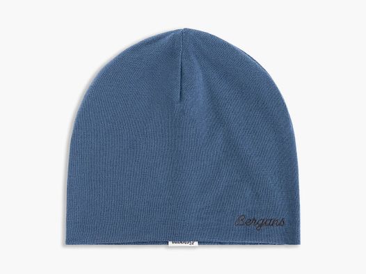 Bergans Allround Thin Merino Beanie Granite Blue Taglia Unica