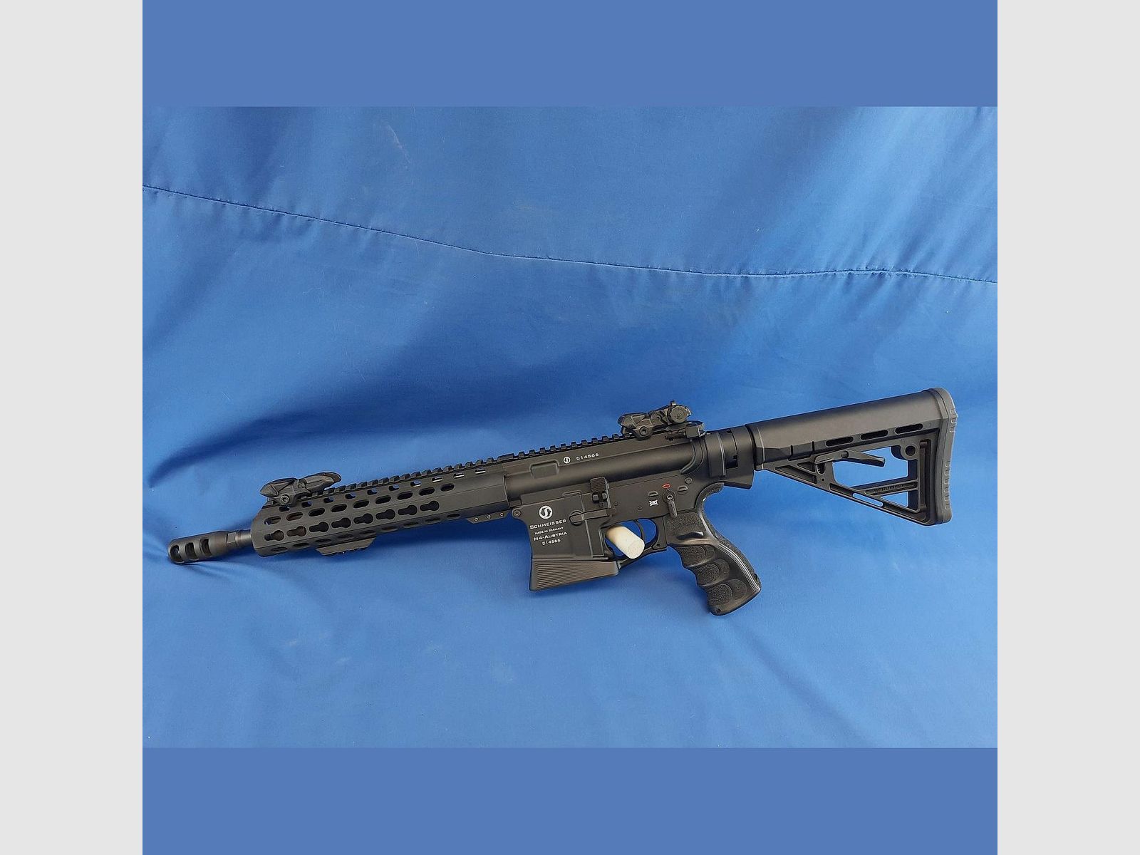 Schmeisser M4F Kal.223Rem., LL:10,5 Zoll Neuwertig, Bild 1 von 5