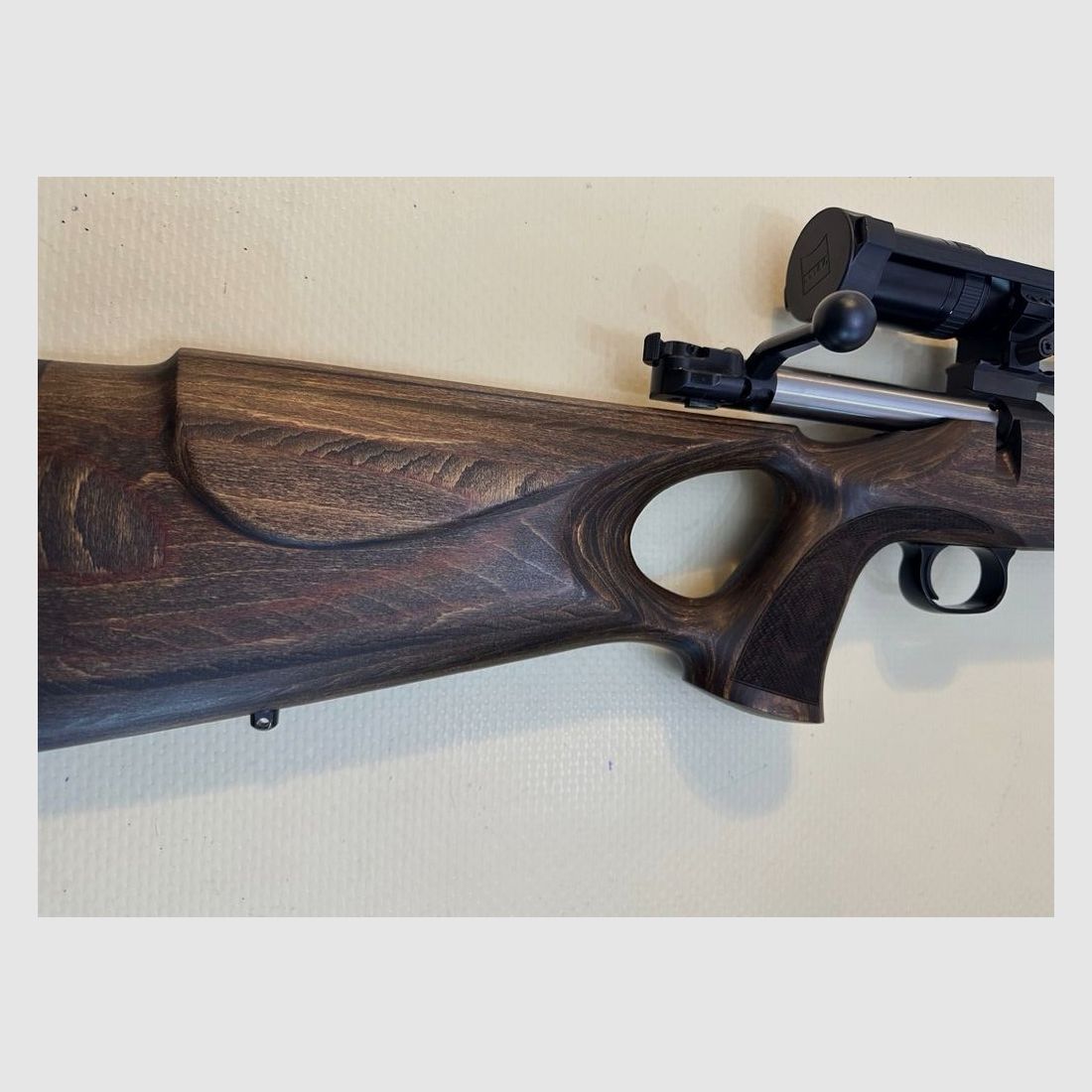 MAUSER M12 carabina a ripetizione calibro .308Win con ottica di mira + silenziatore + calcio a buco + guida Picatinny