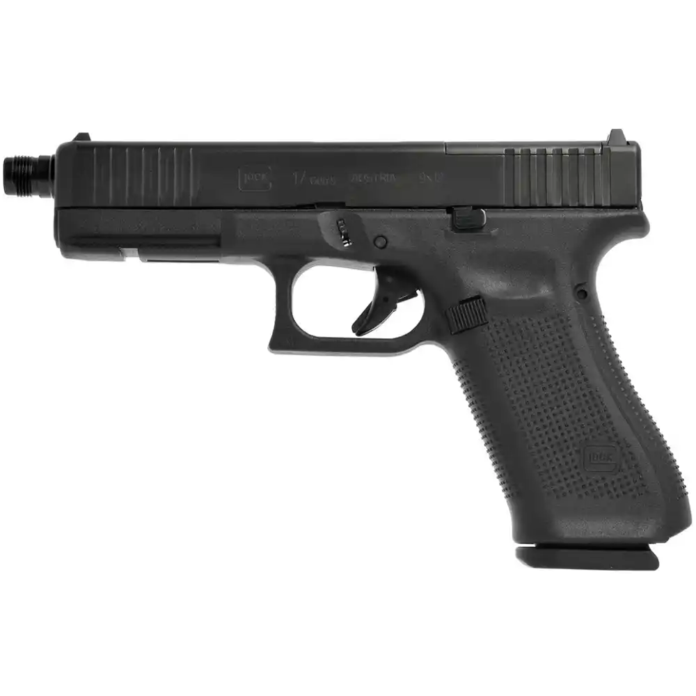 Glock17 Gen5 MOS FS Cal. 9x19mm, canon fileté M13,5×1 gauche