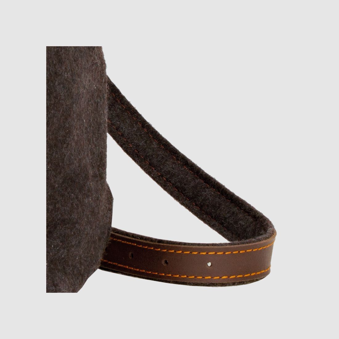 AKAH Wanderrucksack Loden mit Büffel-Leder