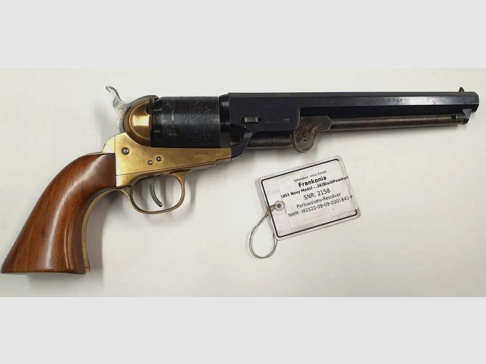 Pietta Percussion Revolver 1851 Navy Model