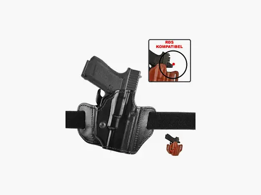 BIANCHI® 126GLS Gürtelholster (verdeckte Trageweise), Leder (38 mm BL)