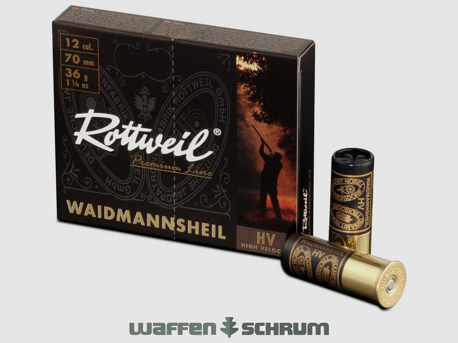 Rottweil Waidmannsheil HV 12/70 3.5mm - 36g