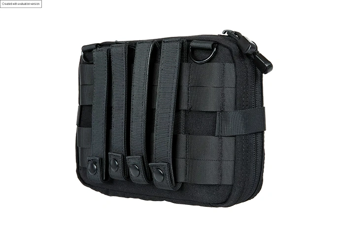 Large admin pouch with map pocket – Black, image 7 of 14