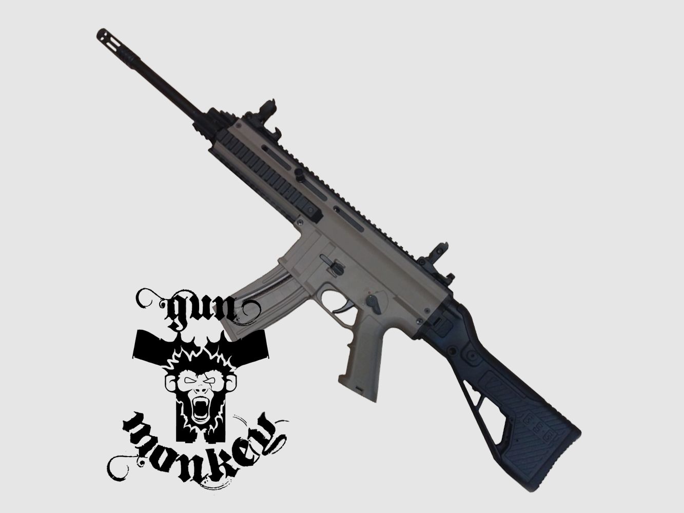 GSG-15 carabina tan/fde cal. 22LR