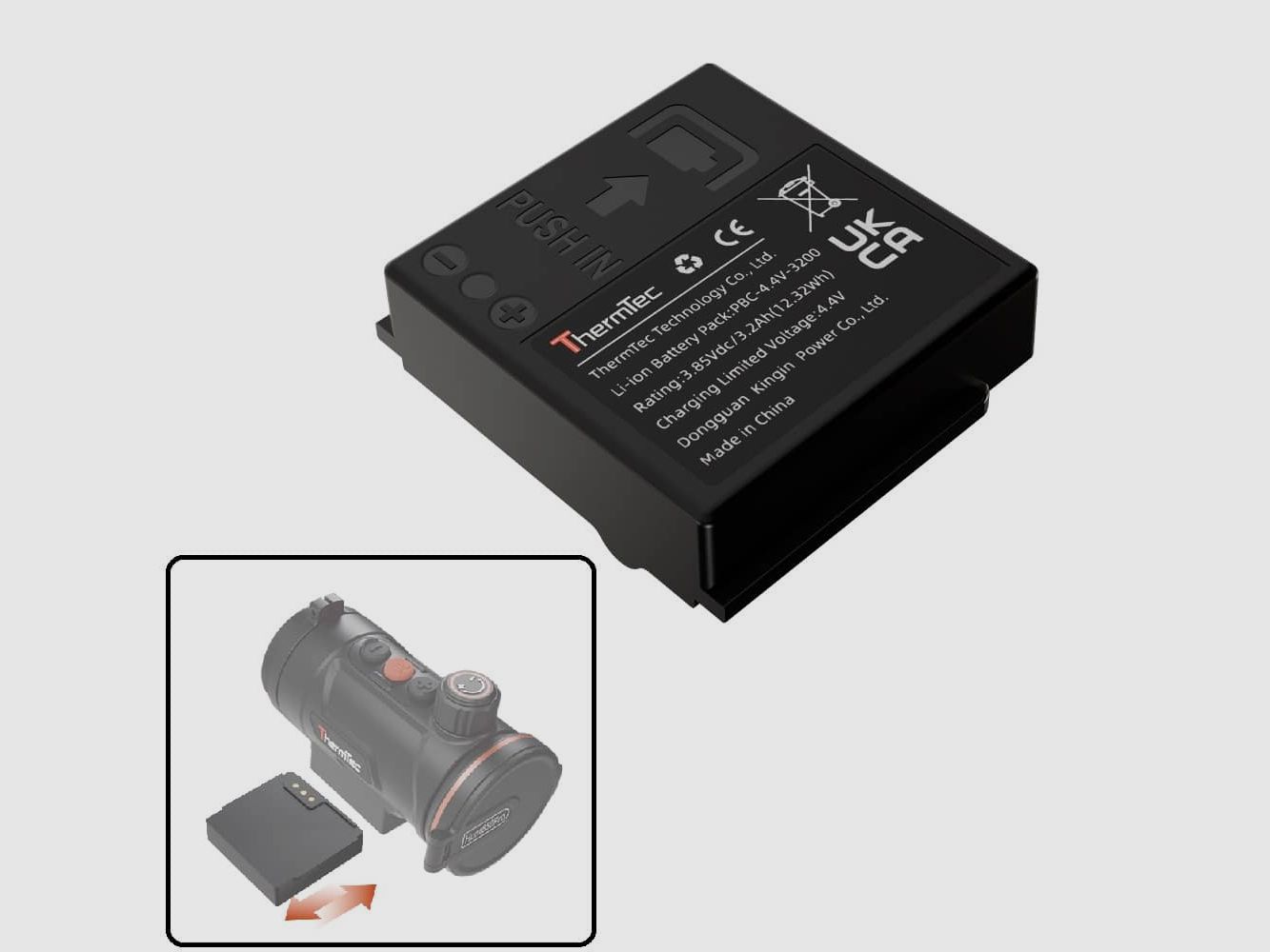 ThermTec Hunt Pro Replacement Battery