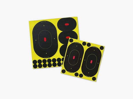 Confezione da 20 bersagli Shoot-N-C silhouette Birchwood Casey