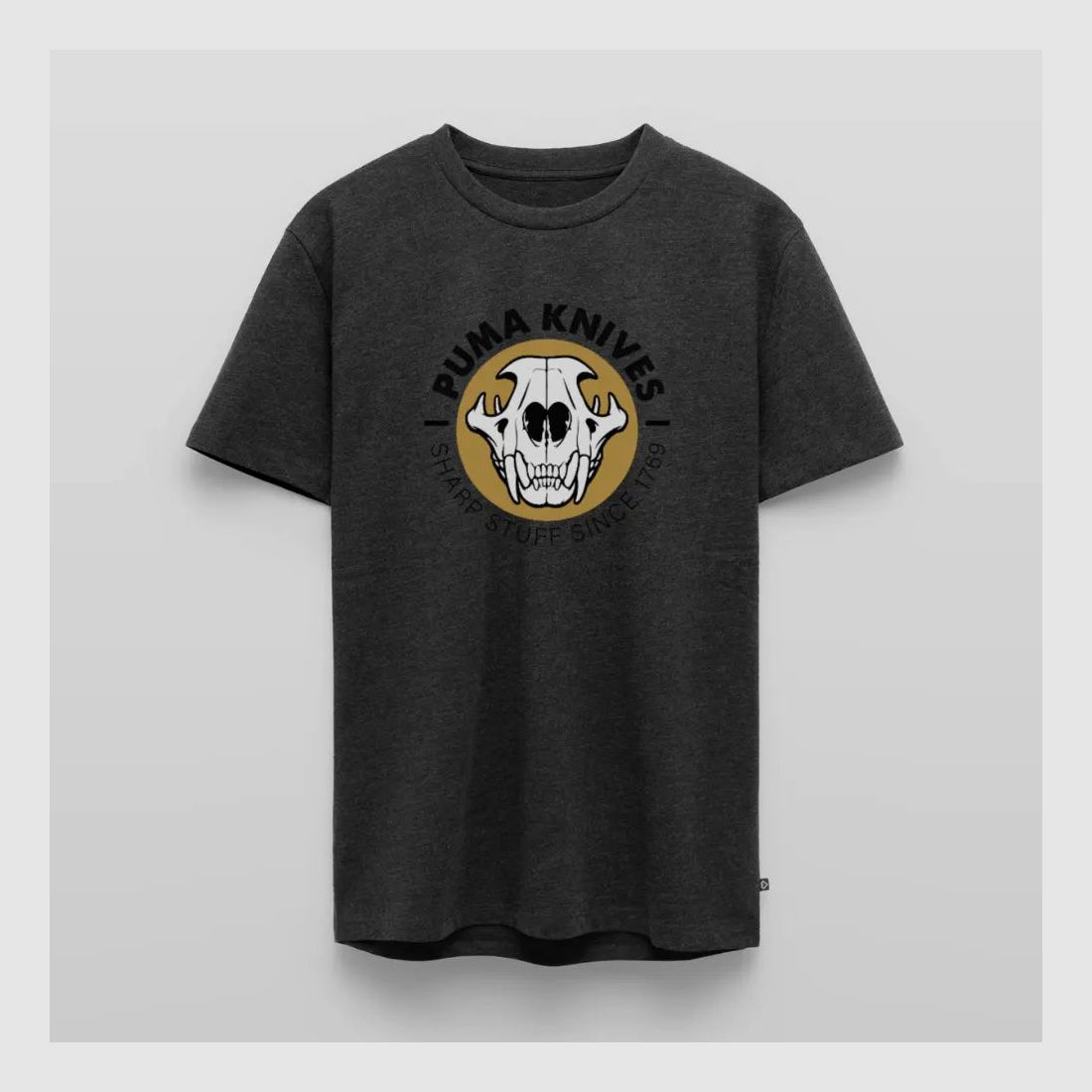 PUMA Men’s Premium T-Shirt "Skull Frontal Sharp Stuff"