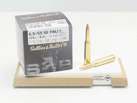 Sellier&Bellot FMJ 124grs. A50