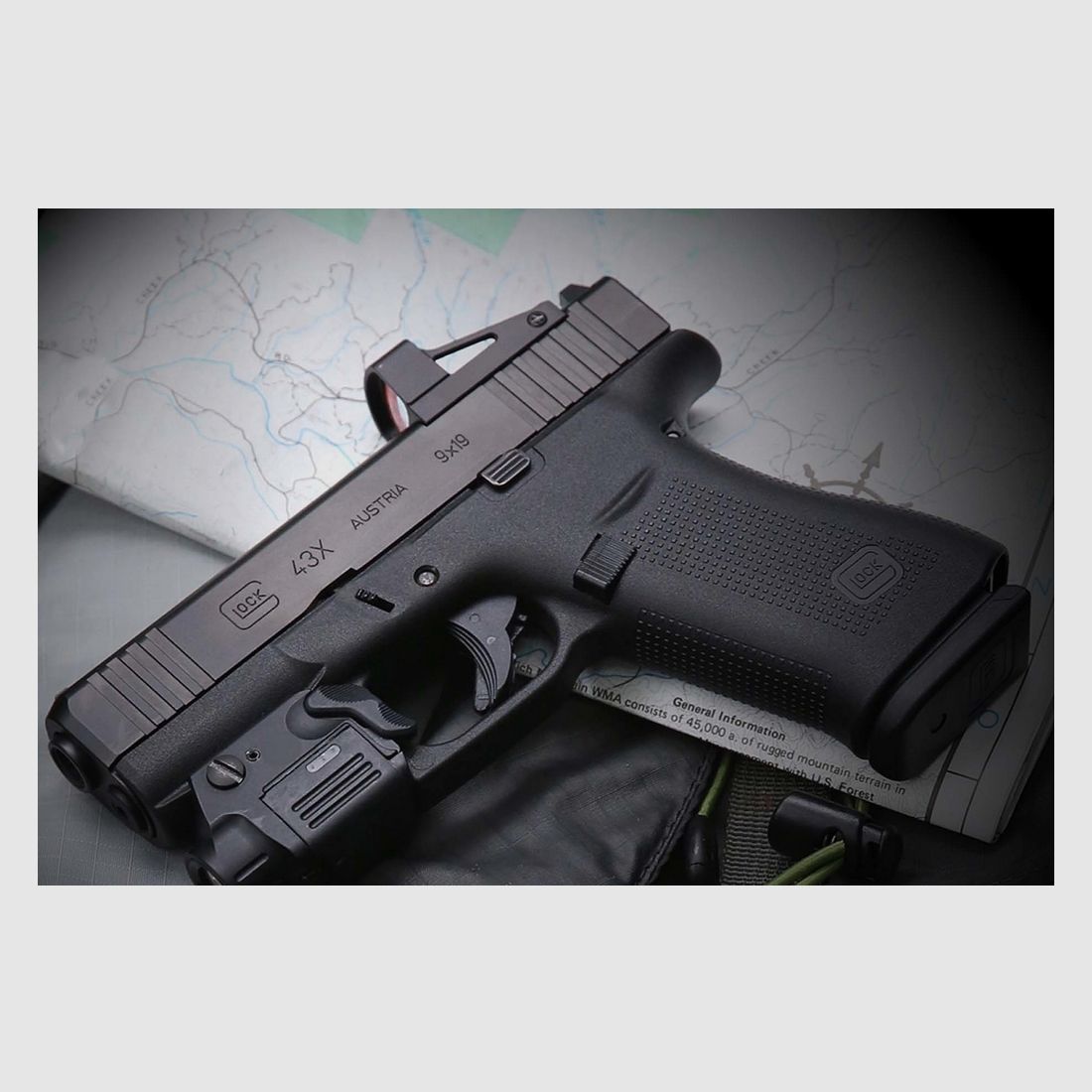 Pistole Glock 43X MOS+Shield Kal. 9mm, Bild 2 von 3
