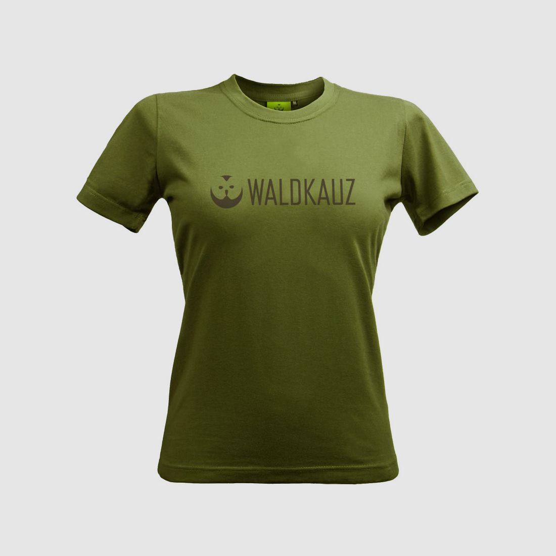 Damen T-Shirt, moosgrün