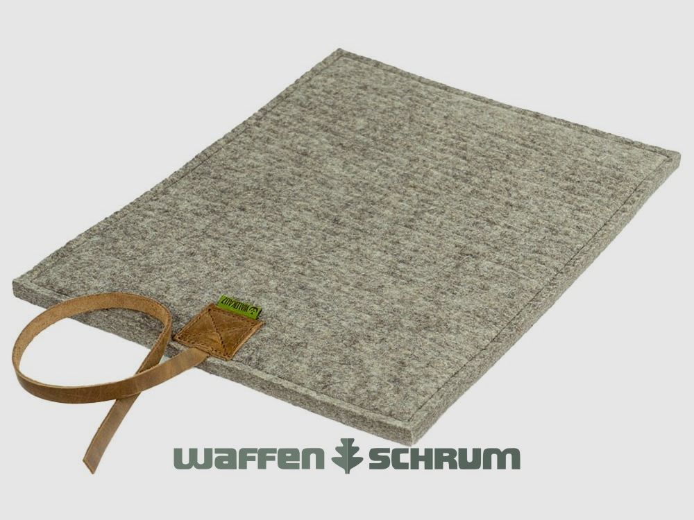 Waldkauz Sitzfilz ''Durus'' 30x40cm / mit Bindeband / 30x40cm