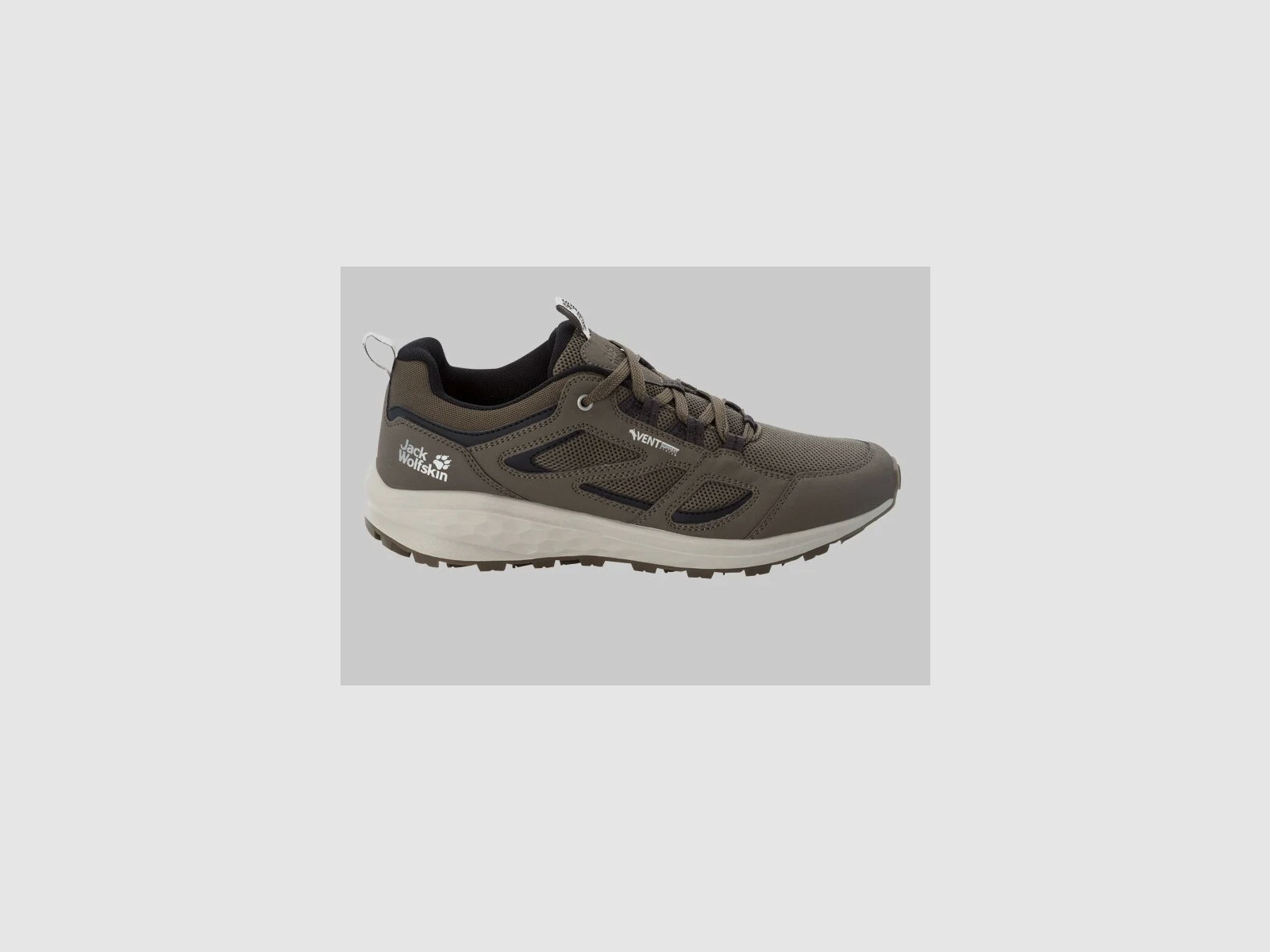 JACK WOLFSKIN Wanderschuh Vojo 3 Vent Low Herren Khaki/ Black