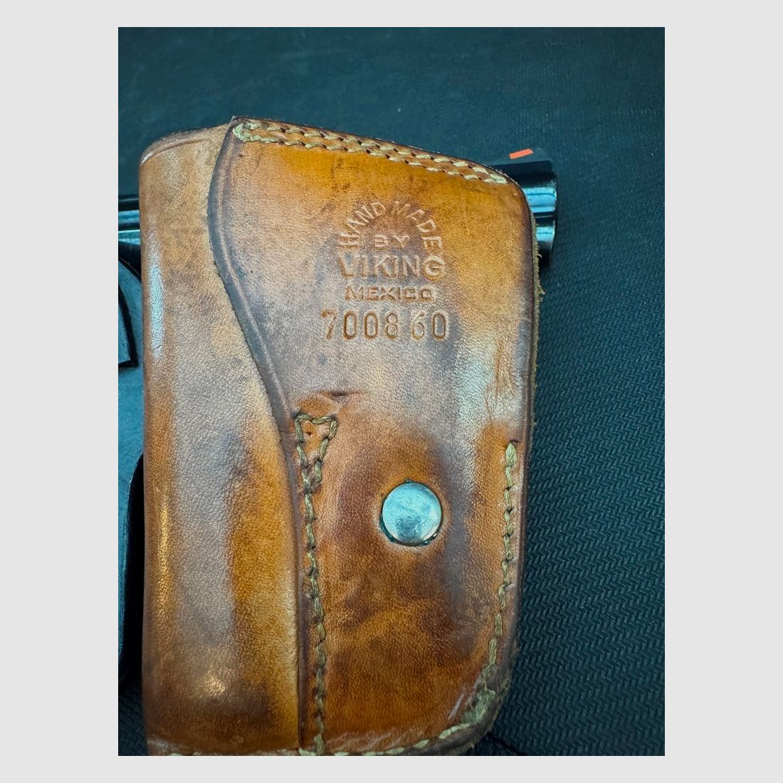 Schnellziehholster Gürtelholster Set, Revolver (?), Brian C Foster und VIKING, Markenholster