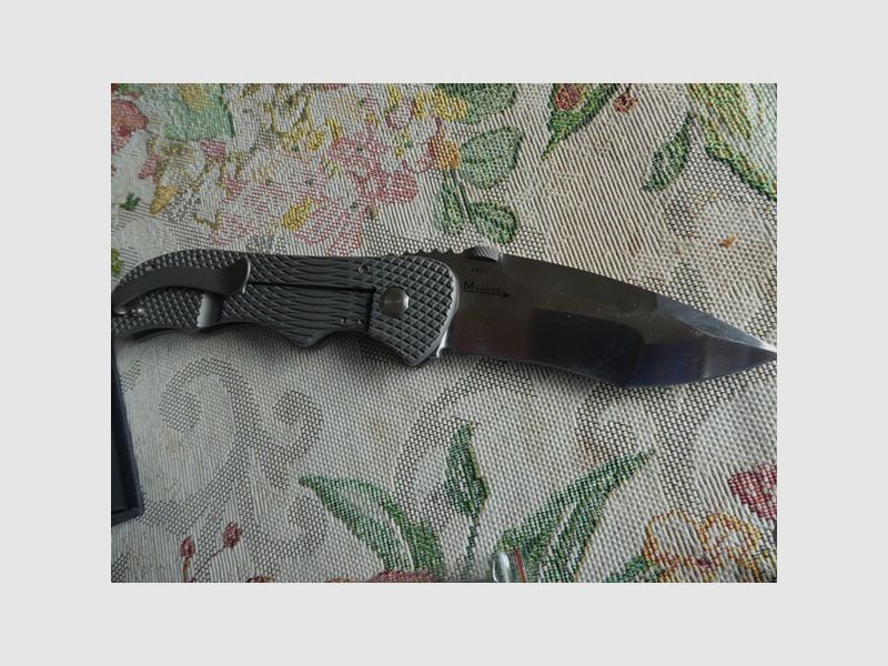Gr.Taschenmesser von BÖKER-Solingen,Titangriff, 440 C Stahl,,Neu,OVP !!!!
