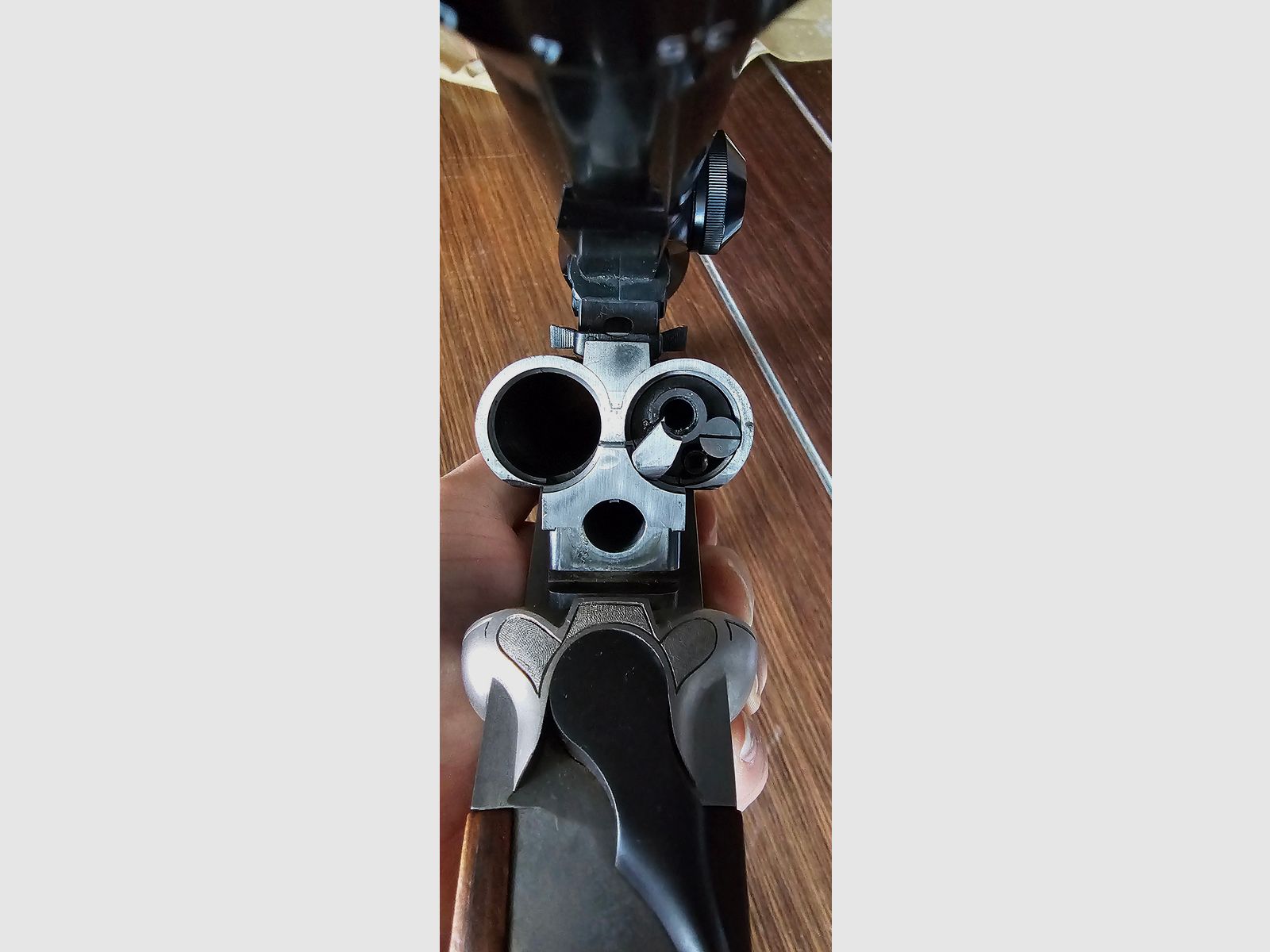 Krieghoff Plus Drilling mit Zeiss Diavari-Z