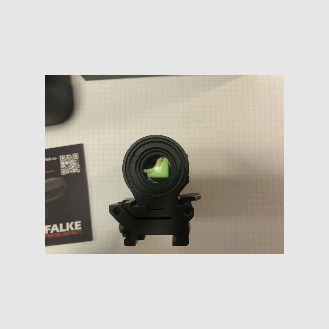 Falke B3X lE Magnifier Auto-Side-Up 3fach Vergrößerung NP 325 Steiner Zeiss Sig Sauer AR15