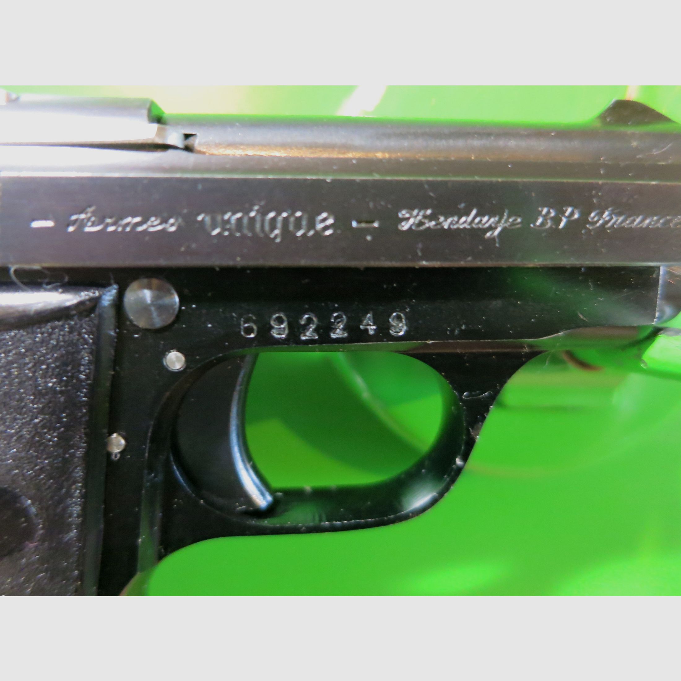 Mikros "K" (Armes Unique MAPF), Kal. 6,35 mm, Box + Zertifikat     #25, Bild 7 von 10