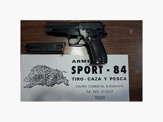 Pistole Germany mit zwei gebrauchten Magazinen - Kal. 9PB