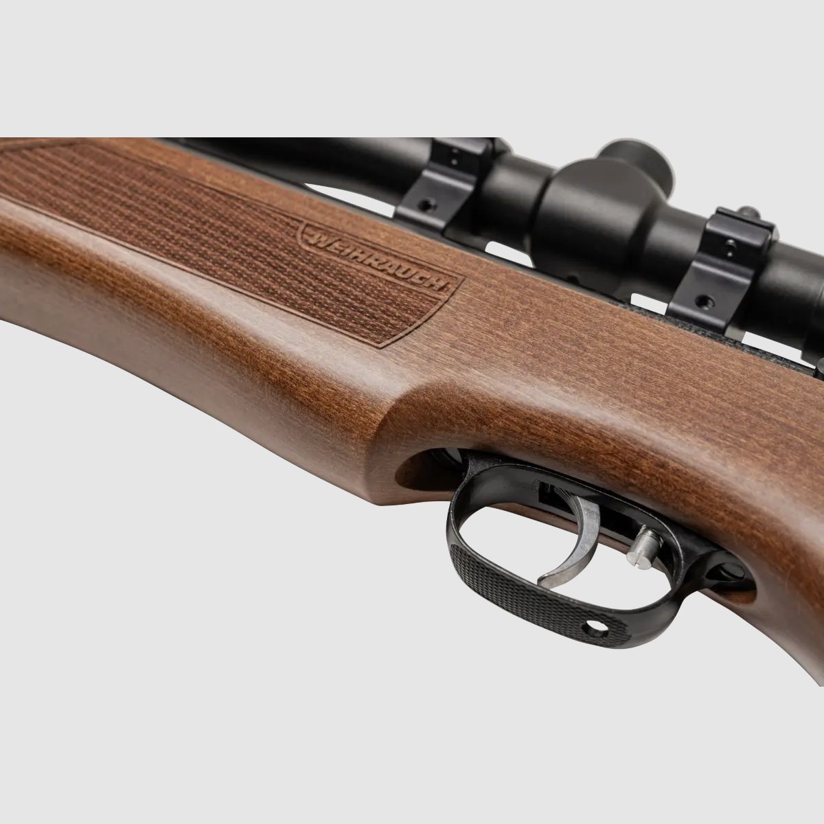 Weihrauch HW 35 Weitschussluftgewehr mit Schalldämpfer