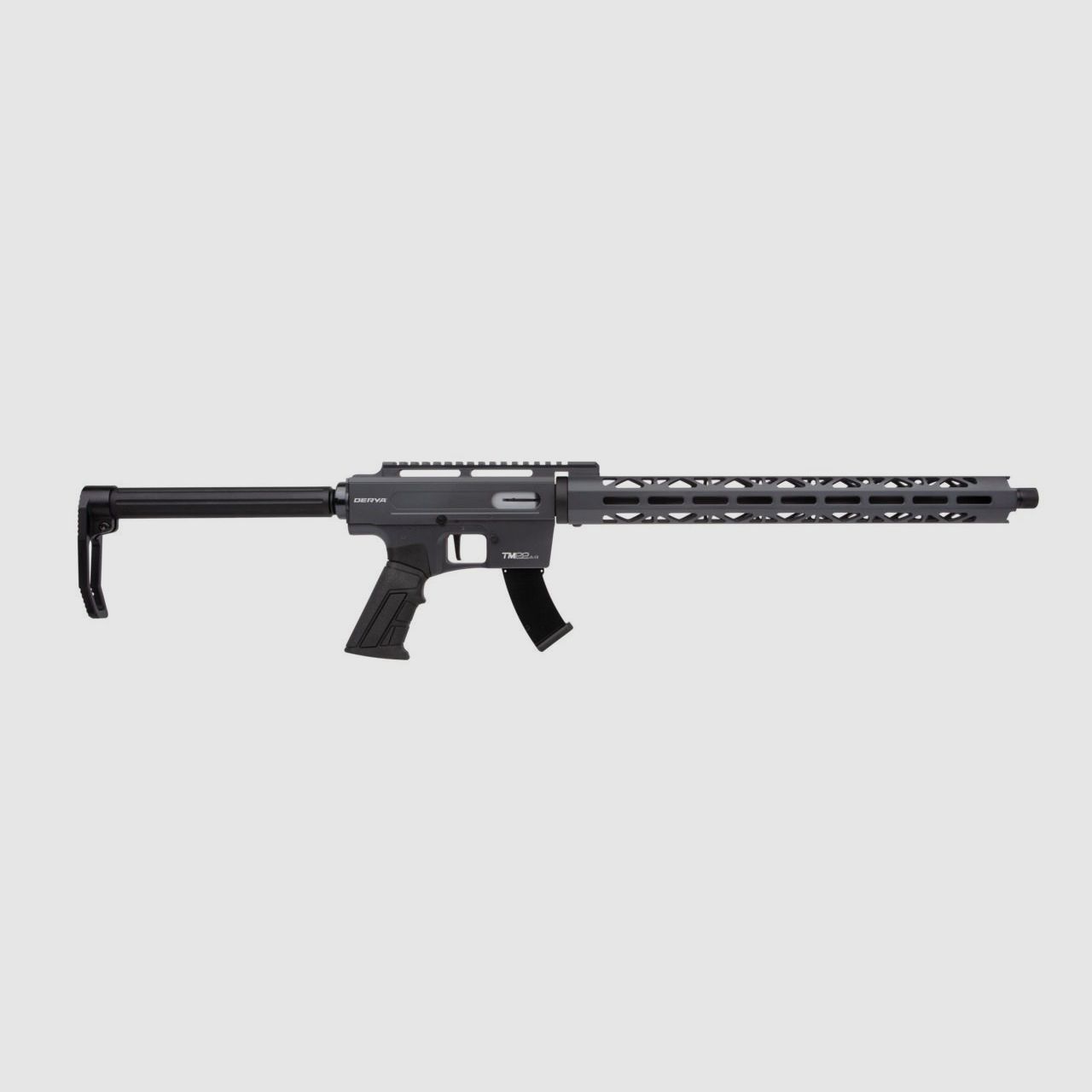 DERYA TM22 Kal. 22LR Lauf 18 grau, 2 Magazine 10 Schuss