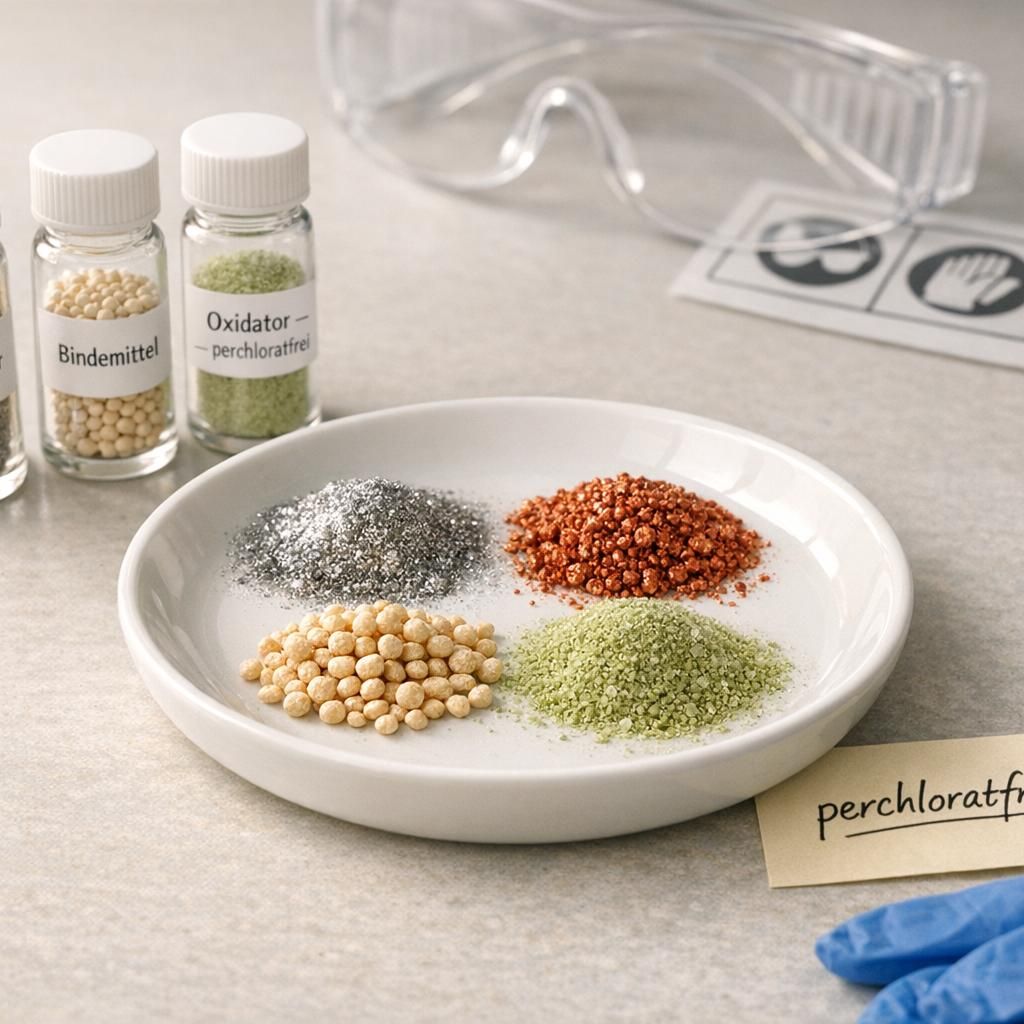 Pyrotechnische Mischungen in Brandmunition