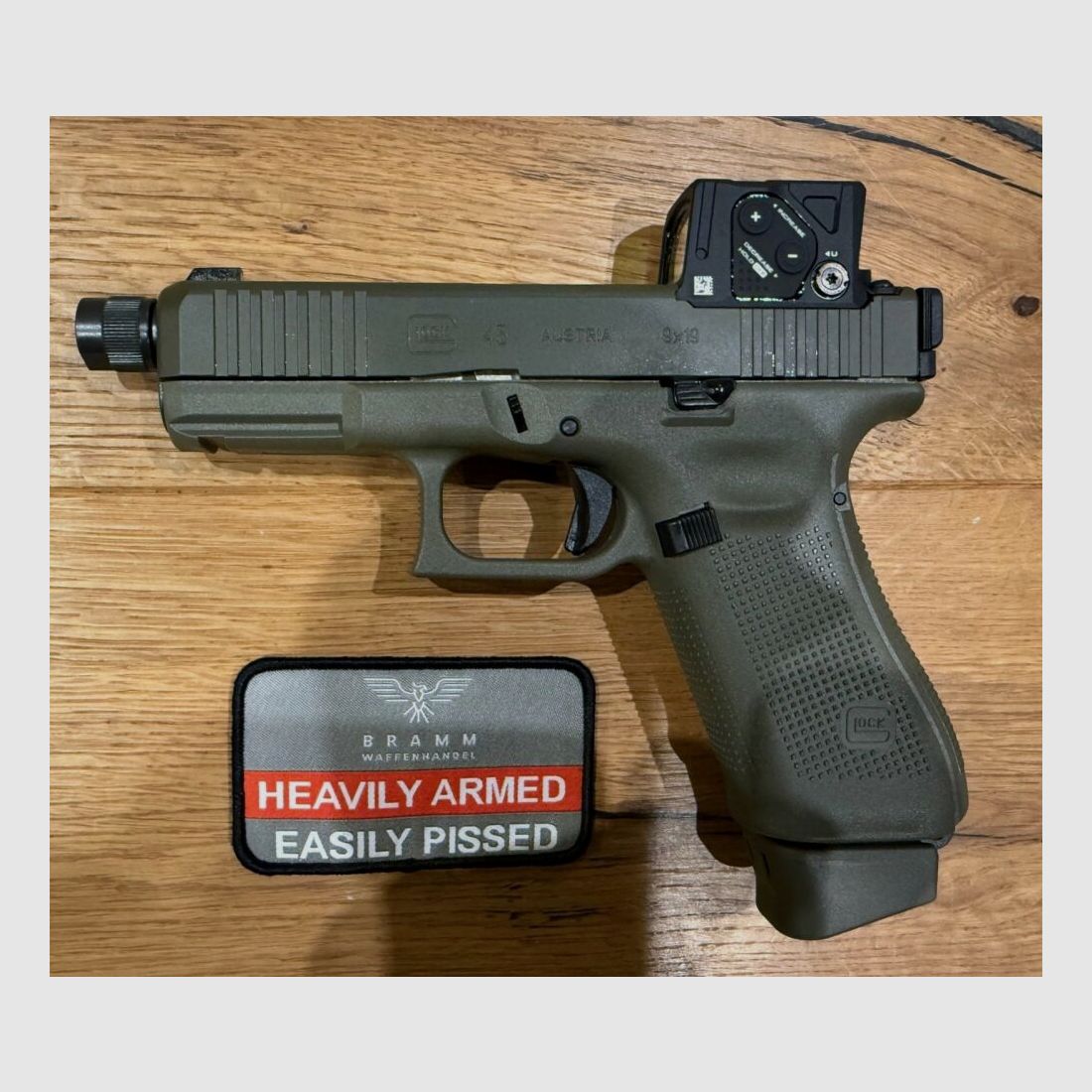 Pistolet Glock 45 MOS/FS/GL A-CUT™ Hunter Combo