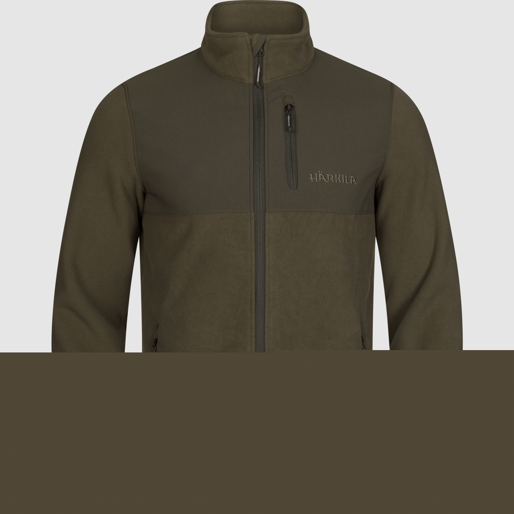 harkila Fjell fleece jacka Light Willow Green XL