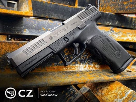 Neuwaffe: Pistole CZ P-10 F .45 ACP NEU mit Rechnung OVP