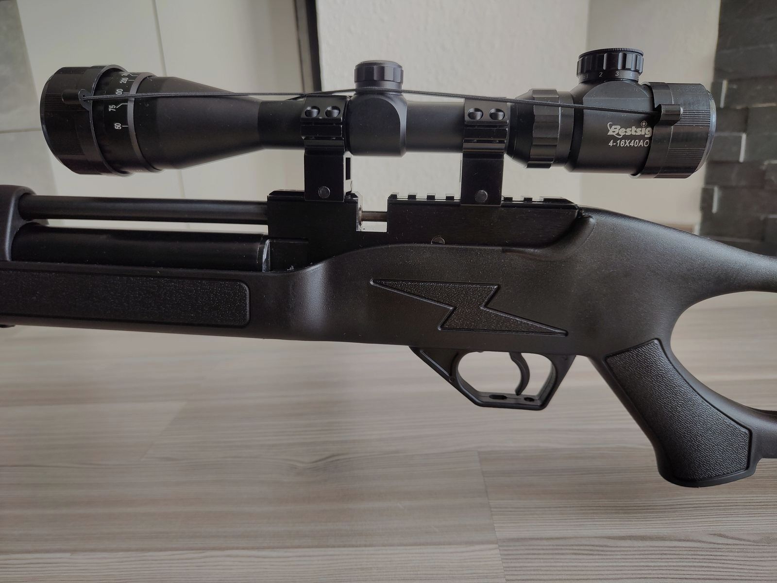 Air rifle Hatsan Flash cal. 25/6.35 up to 54 Joules
