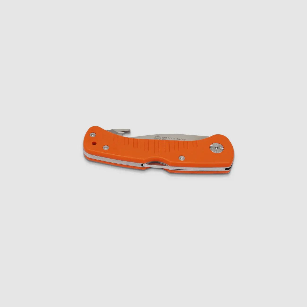 PUMA IP hunting pocket knife with good hook, orange G10