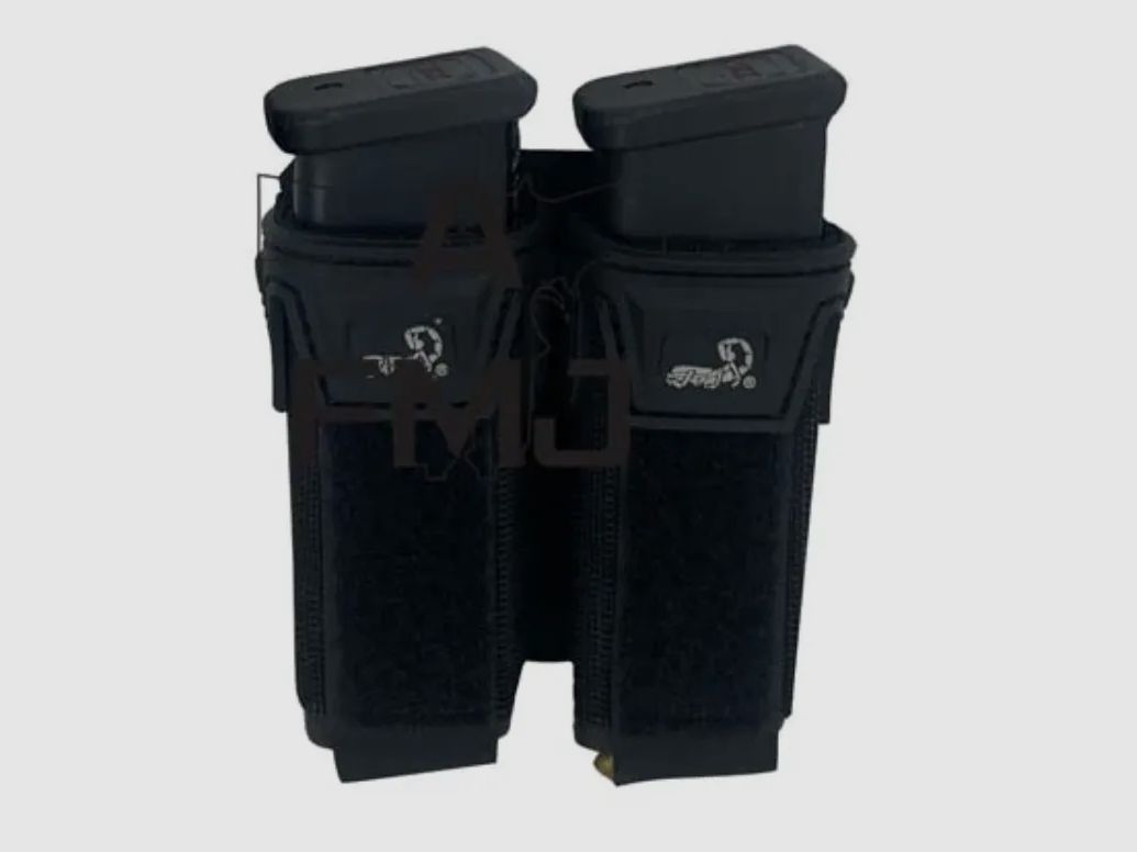 Pincer Pistol Double Pouch (Black)-Agilite, image 5 sur 5