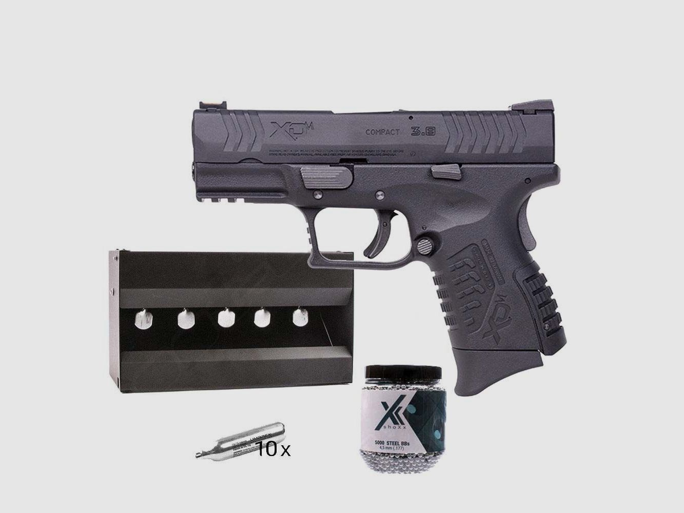 Springfield Armory Springfield XDM compact Kal. 4,5mm Plinking-Set