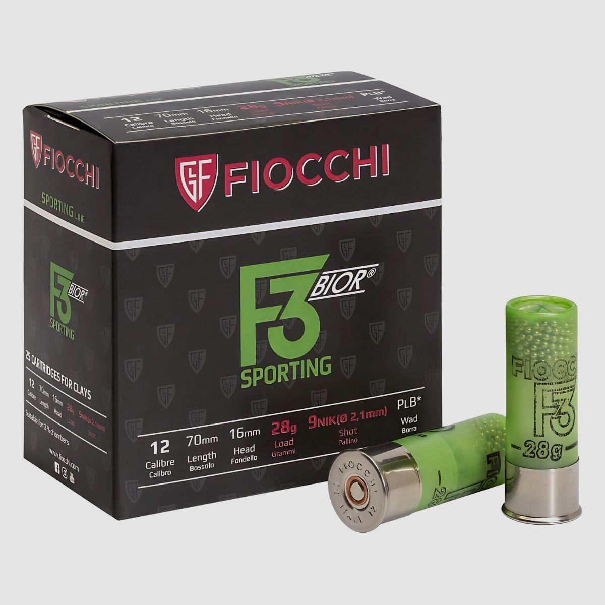 12/70 Fiocchi F3 Bior 9 28g (862729), Bild 1 von 2