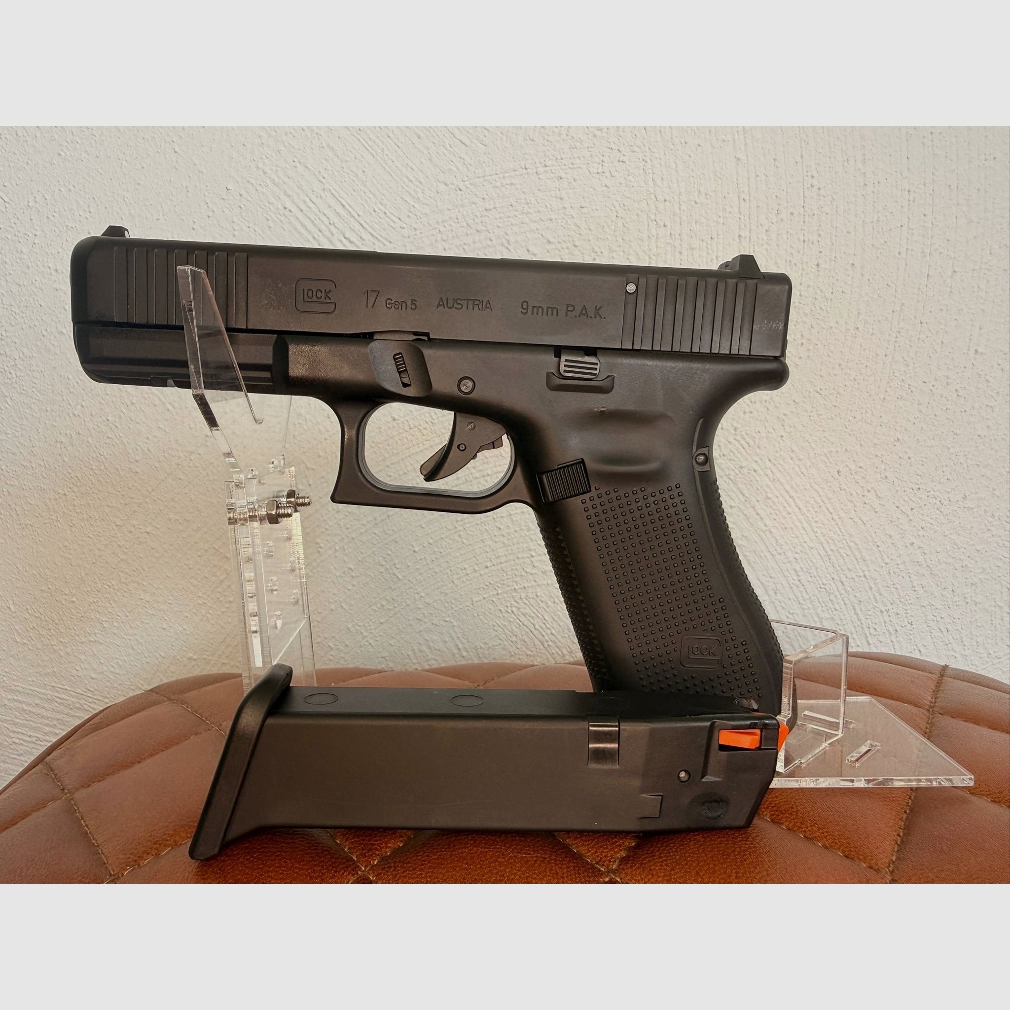 Glock 17 Gen5 P.A.K. 9mm geblackt