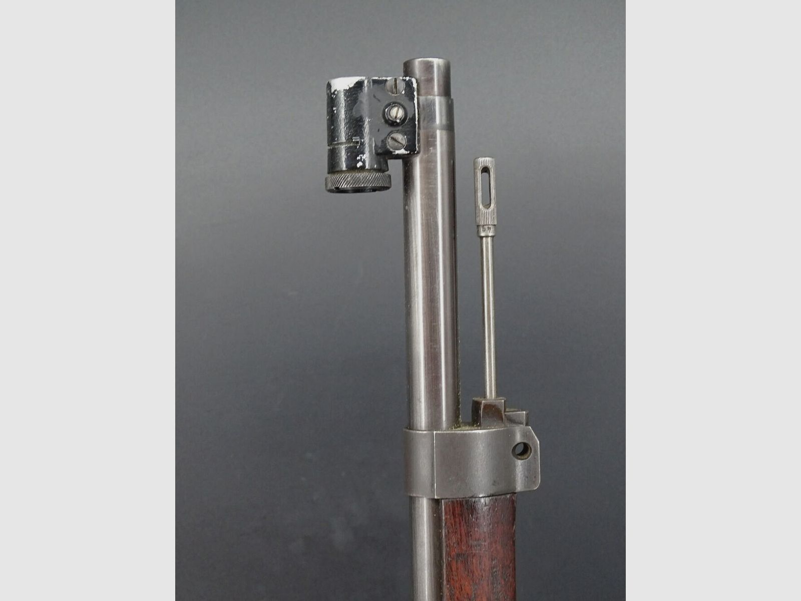 Carl Gustafs Stad Zweedse Mauser M96 kaliber 6,5x55 BJ 1917 met diopter M96 met originele diopter