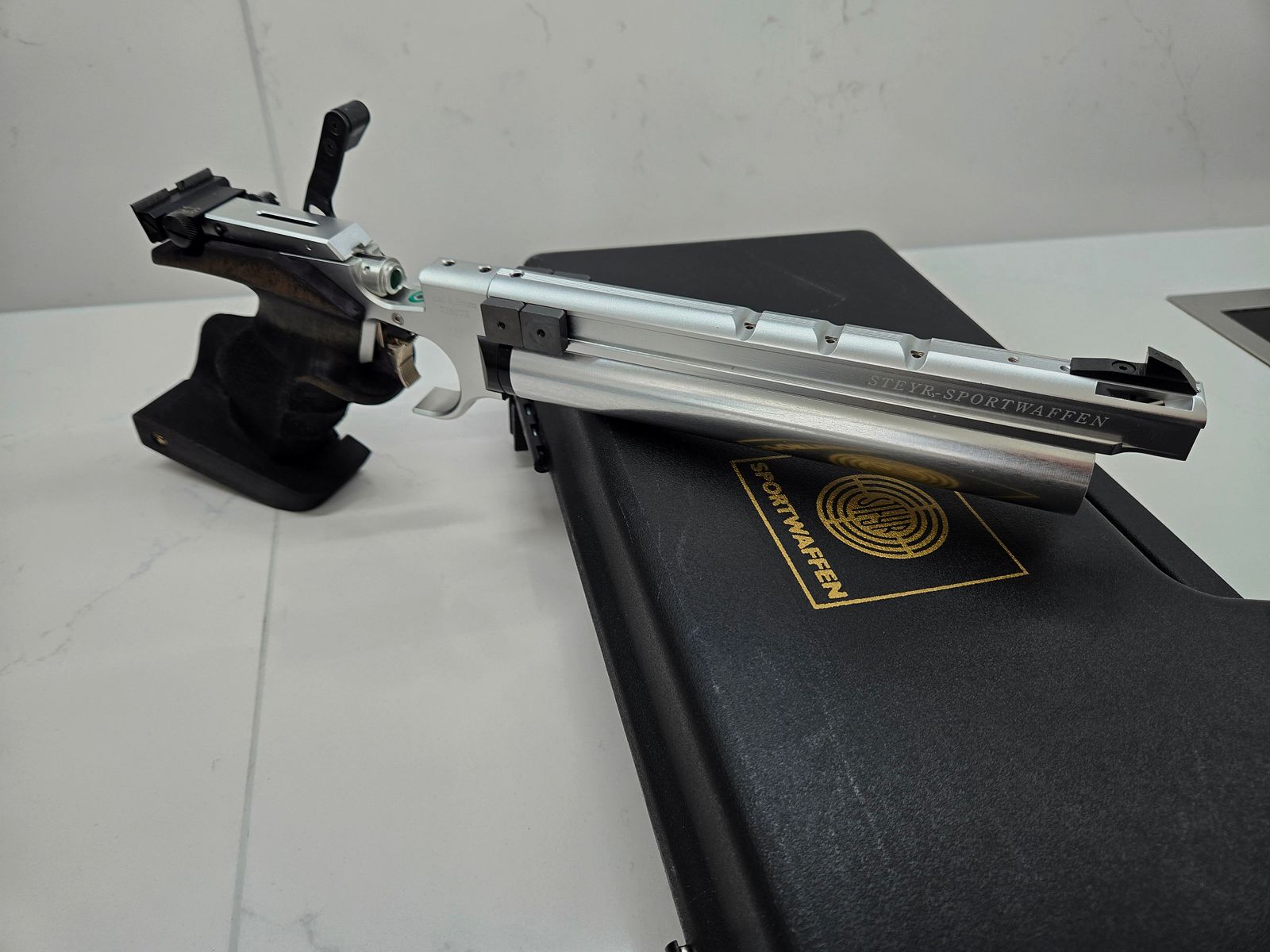 Steyr LP 10 with Rink grip