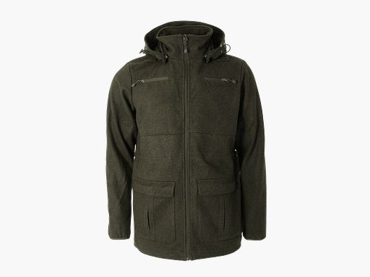 Haunter Loden-Jacke, Forest Green, Größe 48
