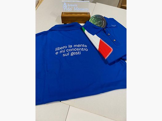 T-Shirt mit italienischer Flagge