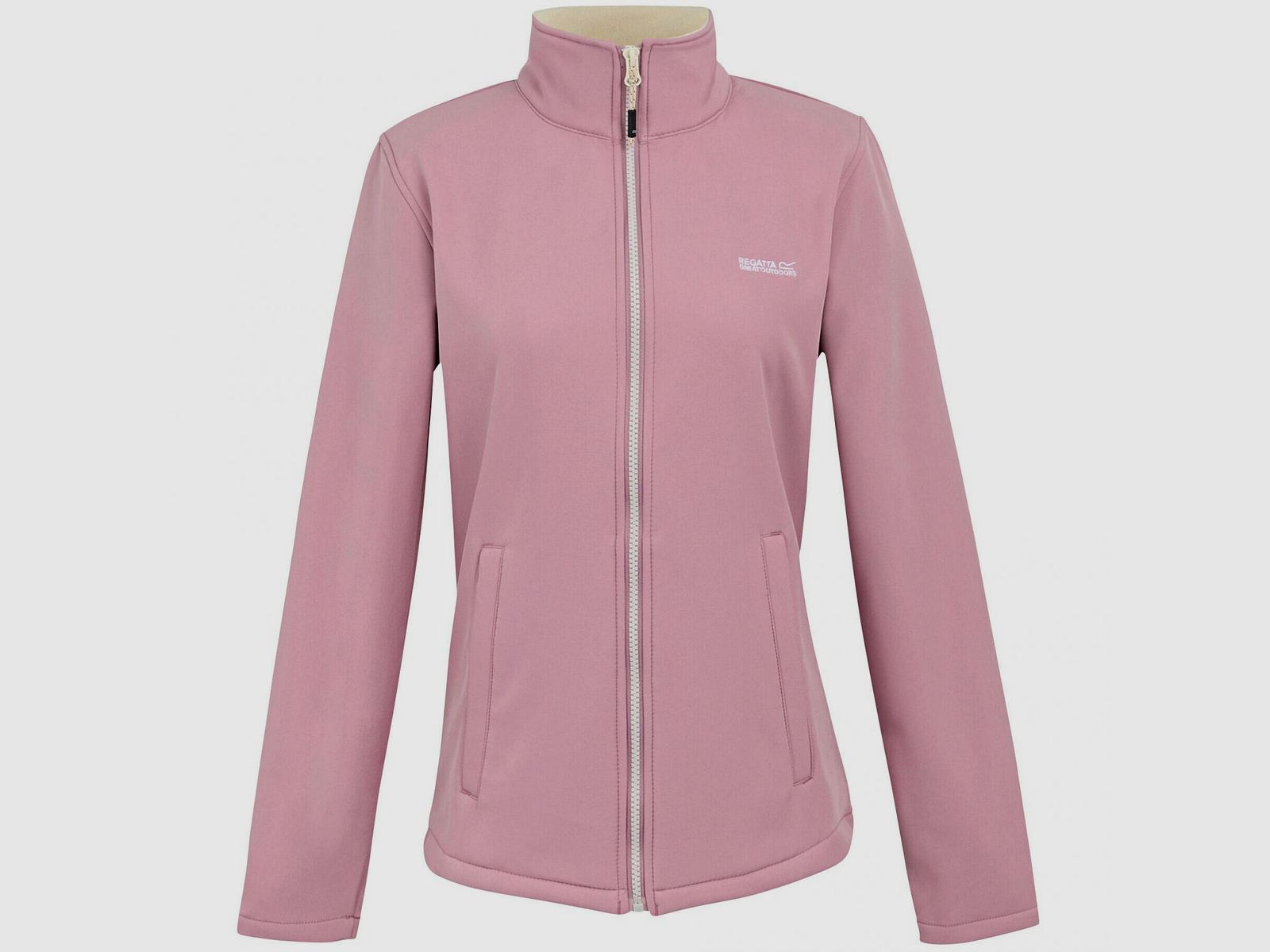Connie V Softshell-Walkingjacke Damen (Lilas/Light Vanilla)