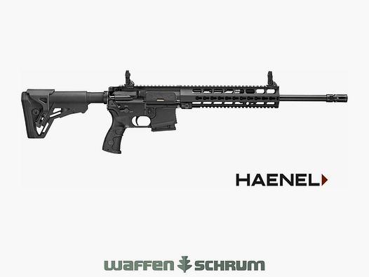Haenel CR 223 czarny / Długi chwyt / Spust meczowy