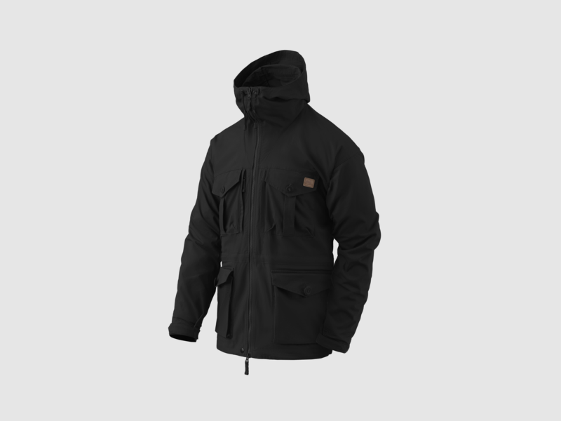 Kurtka Helikon SAS Smock czarna S, zdjęcie 1 z 14