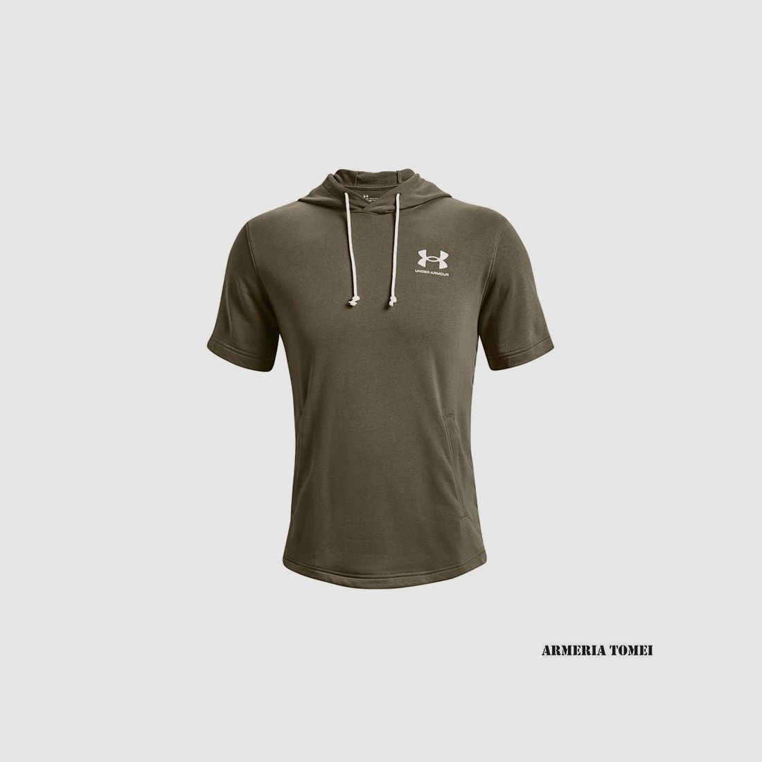 UNDER ARMOUR – HOMBRE – RIVAL TERRY Tienda / Onyx White, imagen 1 de 4