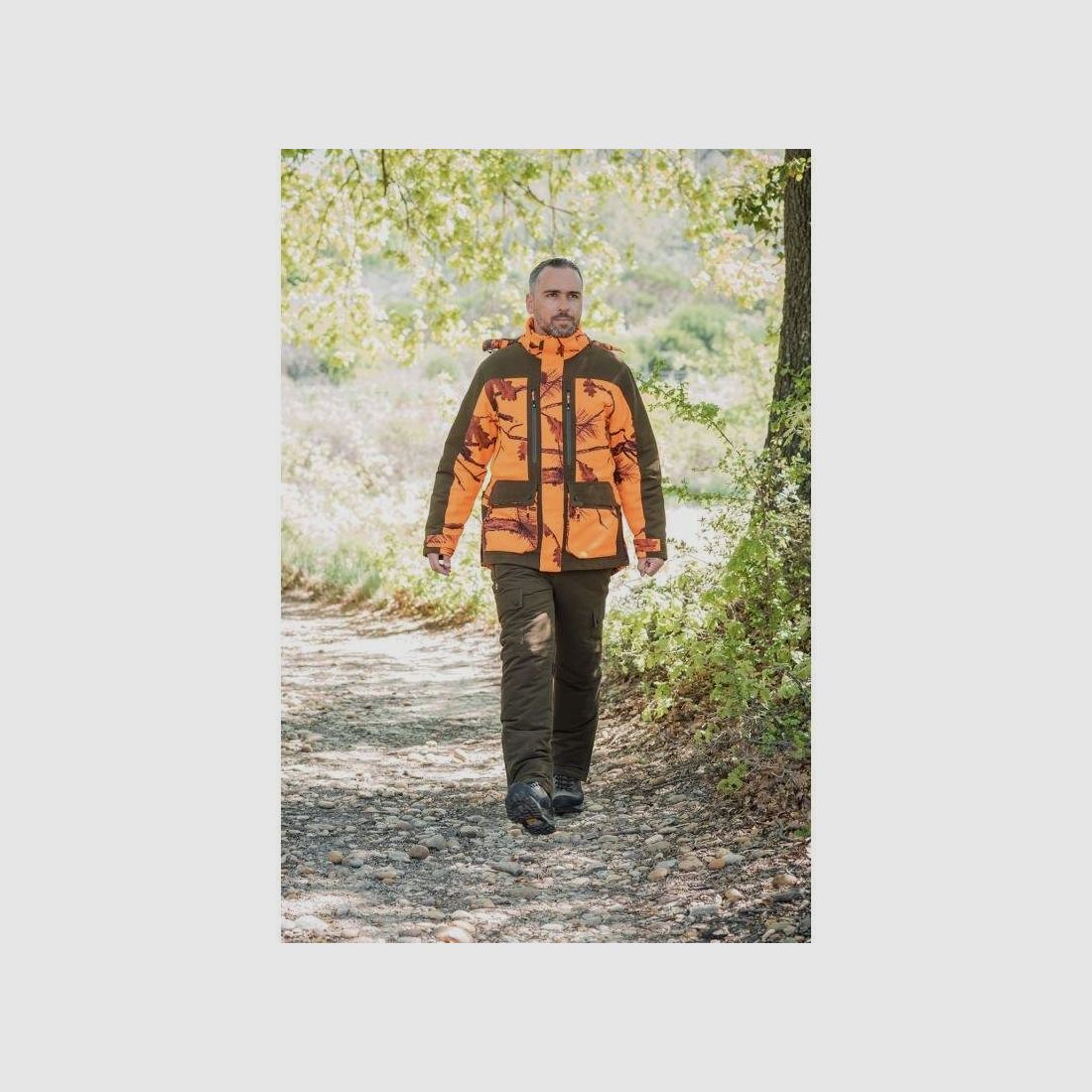 Somlys Herren Jacke Prestige Warm Blaze/Braun