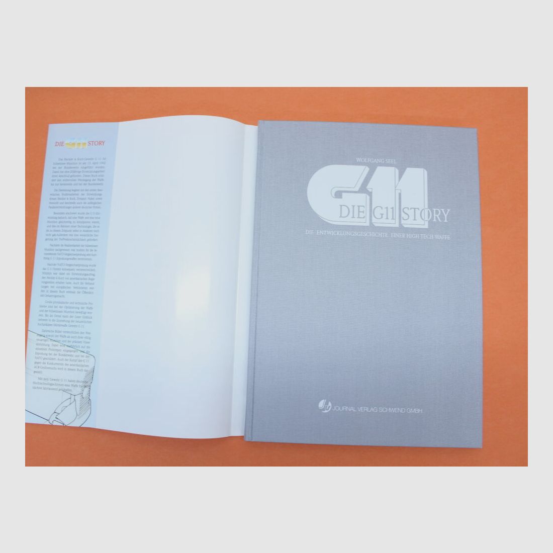 Wydawnictwo Journal Schwend @Książka specjalistyczna: Historia G11 (Wolfgang Seel) Wydanie oryginalne 1. wydania 1993
