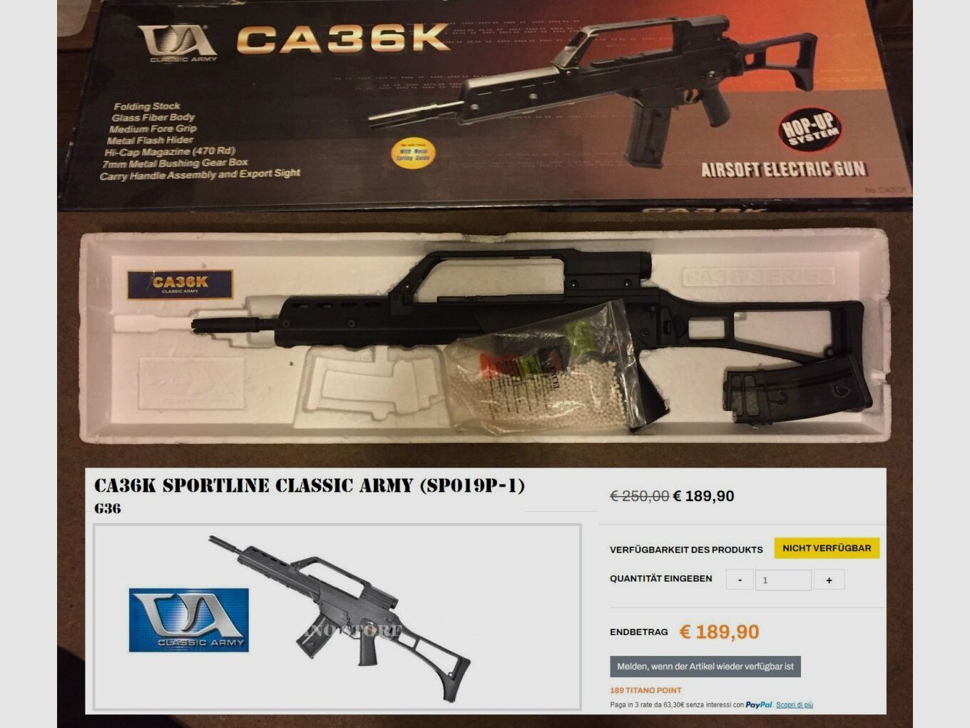 Airsoft complete package