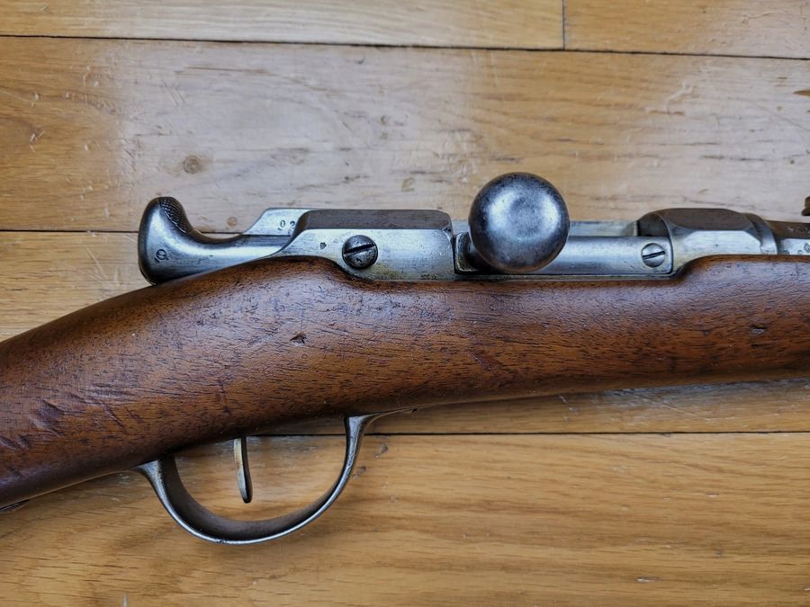 Schöner Chassepot-Gewehr 1866 – Kaiserliche Fabrik in St. Étienne – Oktober 1868 – im 1. RTA! – Originalkaliber – Ausgezeichneter Lauf – TBE, Bild 4 von 27