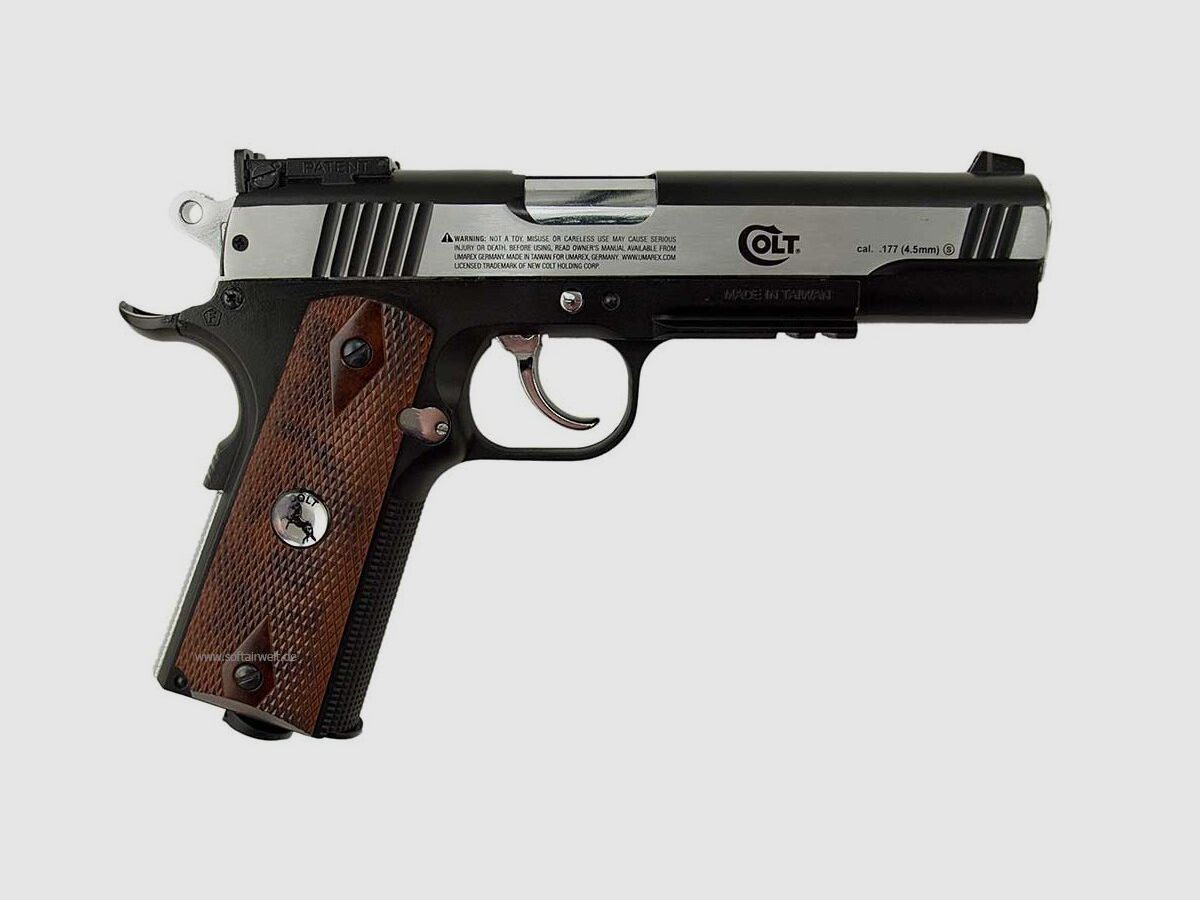 Colt Special Combat Classic brüniert, Dark Ops Finish CO2 cal. 4,5mm BB